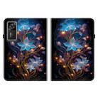 For Lenovo Legion Y700 Gen 4 Crystal Texture Colored Drawing Leather Tablet Case(Little Lantern Flowers) - 2