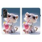 For Lenovo Legion Y700 Gen 4 Crystal Texture Colored Drawing Leather Tablet Case(Cartoon Tiger Cub) - 2