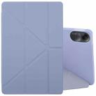 For Xiaomi Redmi Pad 2 Deformation Silicone Leather Tablet Case(Lavender) - 1
