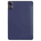 For Xiaomi Redmi Pad 2 Deformation Silicone Leather Tablet Case(Dark Blue) - 3