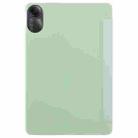 For Xiaomi Redmi Pad 2 Deformation Silicone Leather Tablet Case(Matcha Green) - 3