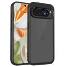For Google Pixel 10 Pro XL Skin Feel Frosted PC+TPU Shockproof Phone Case(Transparent Black) - 1