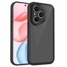 For Honor 400 Pro Global 160.8mm Skin Feel Frosted PC+TPU Shockproof Phone Case(Transparent Black) - 1