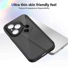 For Honor 400 Pro Global 160.8mm Skin Feel Frosted PC+TPU Shockproof Phone Case(Transparent Black) - 3