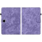 For OPPO Pad SE 11 inch Tiger Pattern Flip Leather Tablet Case(Purple) - 3
