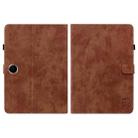 For OPPO Pad SE 11 inch Tiger Pattern Flip Leather Tablet Case(Brown) - 3