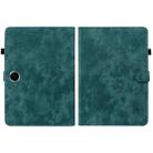 For OPPO Pad SE 11 inch Tiger Pattern Flip Leather Tablet Case(Dark Green) - 3