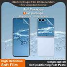 For Samsung Galaxy Z Flip7 5G imak 4th Generation Screen Hydrogel Film Protector, Main Screen + Second Screen 1 Set - 3