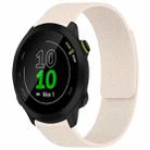 For Garmin Forerunner 45 / 45S / Swim 2 18mm xDfind Litchi Texture Magnetic Silicone Watch Band(Starlight) - 1
