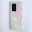For Huawei P40 Frosted Marble Pattern Soft TPU Protective Case(Colorful) - 2