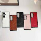 For Samsung Galaxy Z Fold7 5G Impression Camellia Pattern Protective Phone Case(Brown) - 2
