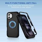For iPhone 17 Defend Rugged Gear Holder MagSafe Phone Case(Black) - 2
