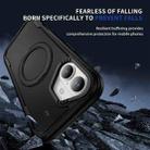 For iPhone 17 Defend Rugged Gear Holder MagSafe Phone Case(Black) - 3