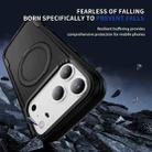 For iPhone 17 Pro Max Defend Rugged Gear Holder MagSafe Phone Case(Black) - 3