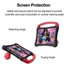 For Infinix Xpad 20 11 2025 Boxing Series Kickstand EVA Shockproof Tablet Case with Shoulder Strap(Black Red) - 3