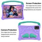 For Infinix Xpad 20 11 2025 Boxing Series Kickstand EVA Shockproof Tablet Case with Shoulder Strap(Purple Mint) - 2
