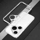 For Huawei Pura 80 Ultra 5G Aurora Series Lens Protector + Metal Frame Phone Case(Silver) - 2