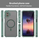 For Samsung Galaxy XCover7 Pro Fan Dun Series TPU Hybrid PC Frosted Magsafe Phone Case(Green) - 2