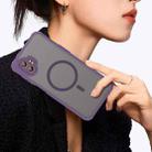 For Samsung Galaxy XCover7 Pro Fan Dun Series TPU Hybrid PC Frosted Magsafe Phone Case(Purple) - 3