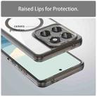For Motorola Edge 60s PC Hybrid TPU Airbag Shockproof MagSafe Phone Case(Transparent Black) - 3