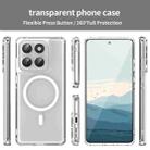 For Motorola Edge 60s PC Hybrid TPU Airbag Shockproof MagSafe Phone Case(Transparent) - 2