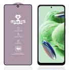 For Xiaomi Redmi Note 12 5G Global 9H 0.4mm High Aluminum Large Arc Tempered Glass Film - 1