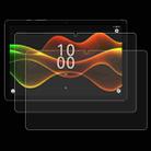 For Boost Mobile Celero5G 10.95 inch 2pcs 9H 0.3mm Explosion-proof Tempered Glass Film - 1