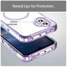For Samsung Galaxy XCover7 Pro PC Hybrid TPU Airbag Shockproof MagSafe Phone Case(Transparent Purple) - 3