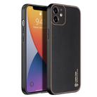 For iPhone 12 mini DUX DUCIS YOLO Series PU + PC + TPU Protective Case(Black) - 1