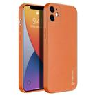 For iPhone 12 mini DUX DUCIS YOLO Series PU + PC + TPU Protective Case(Orange) - 1