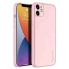 For iPhone 12 mini DUX DUCIS YOLO Series PU + PC + TPU Protective Case(Pink) - 1