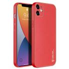For iPhone 12 mini DUX DUCIS YOLO Series PU + PC + TPU Protective Case(Red) - 1