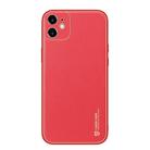 For iPhone 12 mini DUX DUCIS YOLO Series PU + PC + TPU Protective Case(Red) - 2