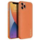 For iPhone 12 Pro DUX DUCIS YOLO Series PU + PC + TPU Protective Case(Orange) - 1