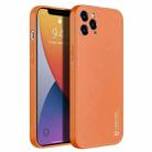 For iPhone 12 Pro Max DUX DUCIS YOLO Series PU + PC + TPU Protective Case(Orange) - 1