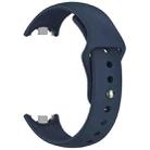 For Xiaomi Smart Band 10 / 9 / 8 xDfind Reverse Buckle Silicone Watch Band(Blue) - 3