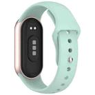 For Xiaomi Smart Band 10 / 9 / 8 xDfind Reverse Buckle Silicone Watch Band(Haze Blue) - 2