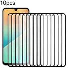 For Samsung Galaxy M36 SM-M366B 10pcs Front Screen Outer Glass Lens with OCA Optically Clear Adhesive - 1