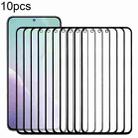 For Samsung Galaxy M56 SM-M566B 10pcs Front Screen Outer Glass Lens with OCA Optically Clear Adhesive - 1