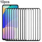 For Samsung Galaxy F06 5G SM-E066B 10pcs Front Screen Outer Glass Lens with OCA Optically Clear Adhesive - 1