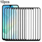 For Samsung Galaxy A16 5G SM-A166B 10pcs Front Screen Outer Glass Lens with OCA Optically Clear Adhesive - 1