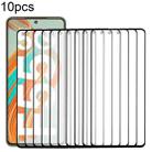 For Samsung Galaxy F55 SM-E556B 10pcs Front Screen Outer Glass Lens with OCA Optically Clear Adhesive - 1