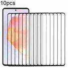 For Samsung Galaxy C55 SM-C556B 10pcs Front Screen Outer Glass Lens with OCA Optically Clear Adhesive - 1