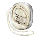 WK Beluga S18 Jungle Series Star Ring In-Ear OWS Clip-on Wireless Earbuds(Beige) - 1