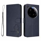 For Xiaomi 15 Ultra Litter Panda Embossing RFID Leather Phone Case with Lanyard(Blue) - 2