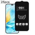 For Honor 200 Lite Global 25pcs High Aluminum Large Arc Full Screen Tempered Glass Film - 1