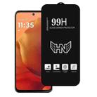 For Motorola Moto G15 / G35 High Aluminum Large Arc Full Screen Tempered Glass Film - 1