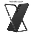 For Sony Xperia 1 VII Metal Frame Heat Dissipation Phone Case with Camera Guard Ring(Silver) - 2