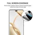 For Honor 200 Pro Full Glue 9H HD 3D Curved Edge Tempered Glass Film(Black) - 3