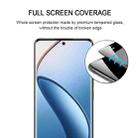 For Realme 12 Pro+ 5G / 12 Pro 5G Full Glue 9H HD 3D Curved Edge Tempered Glass Film(Black) - 3